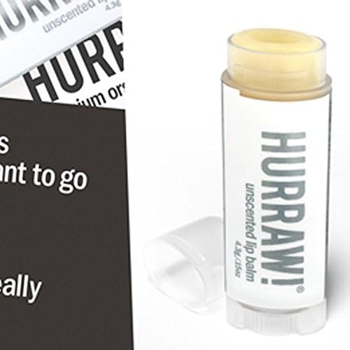 Hurraw! Unscented Lip Balm
