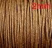 Price comparison product image Just Say Beads *SPECIAL PROMOTION...PLUS...10 METRES FREE!!* 20 Metre Straw Brown Wax Cotton Cord Thread 2mm - For Jewellery Making & Card Making (Ref:Cord3)