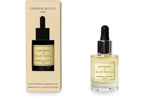 CERERIA MOLLA CERERÍA MOLLA 1899 | Aceite Esencial Raspberry & Black Vanilla | Frasco de Cristal con Cuentagotas | Fragancia Delicada | Perfecto para Difusores y Quemadores | Premium | 30ml