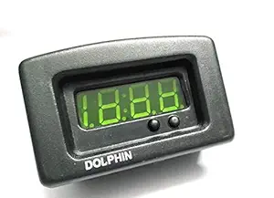 Dolphin car accessories Digital Tata Ace Gold Clock