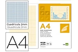 Liderpapel ML97 – Block Millimeterpapier kopfgeleimt