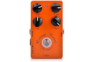 Caline CP-18 Orange Burst Distortion Pedal for Guitar