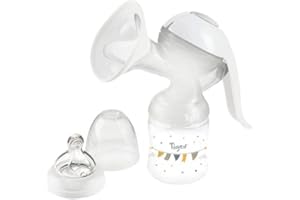 Tigex Multiflow - Extractor de Leche Manual con Almohadilla Ergonómica y Potencia Ajustable