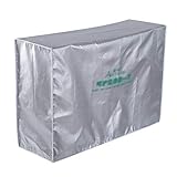 【LIGERO Y EXISTENTE】Nuestra funda protectora especial para los acondicionadores de aire es liviana y ventilada, lo que ayuda a que el acondicionador de aire disipe el calor. La tela es duradera, no es fácil de romper y dura más tiempo.