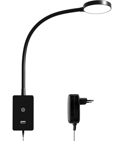 4 Confezioni Di Luci Da Lettura A LED Per Il Collo, Lampada Da Collo Flessibile Ricaricabile Tramite Usb Lampada Da Comodino A Mani 98952701 - Foto 8