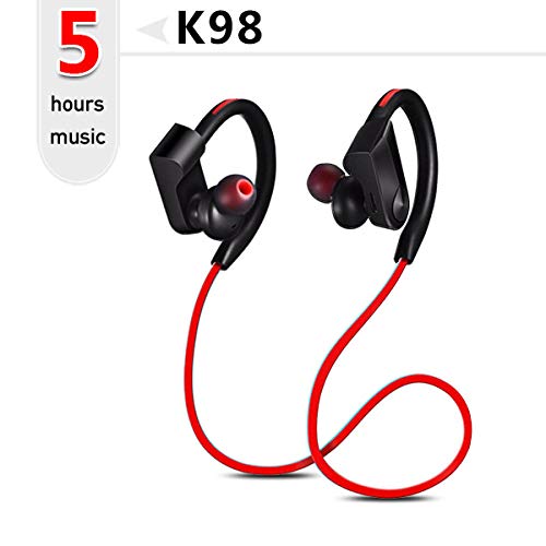Preisvergleich Produktbild BluetoothKopfhörerdrahtloser Bluetooth KopfhörerKopfhörersportkopfhörer Sweatproof KopfhörerStereoBlutooth Kopfhörer Mit Mic Für Phonek98Red5H