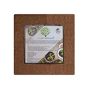 GoCoir Products Cocopeat, Cocopeat Block, Cocopeat for Garden, Cocopeat 5kg Block, Coco Powder, Cocopeat for hydroponics, Agropeat, Cocopeat for Plants, Cocopeat for 5kg for All Seeds & Plants