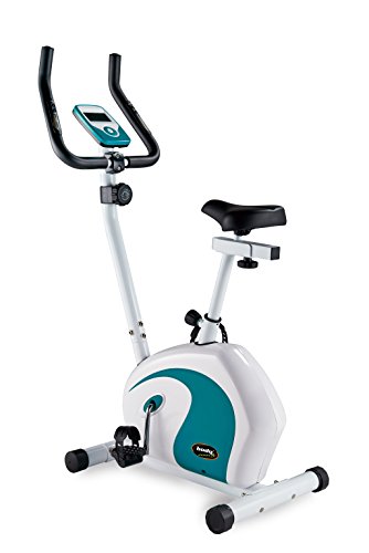 Heimtrainer Ergometer Fitnessbike mit Handpuls-Sensoren Fitness Line mit Griffsteuerung