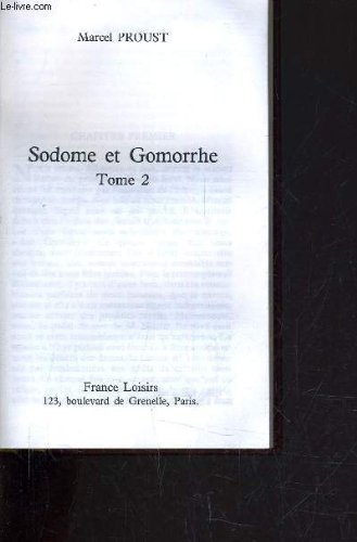 couverture de : Sodome et Gomorrhe tome 2
