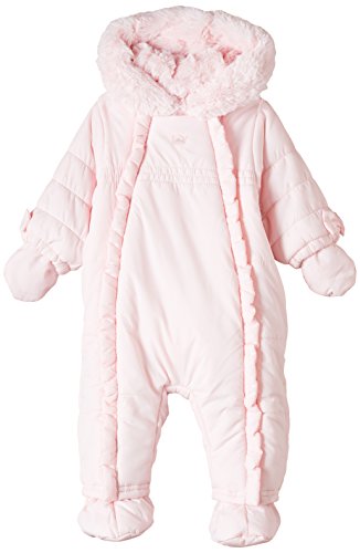 Absorba Boutique Baby Girls Pastel Chic Full Coat, Pink (Rose), 3-6 Months (Manufacturer size: 9M)
