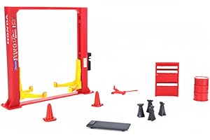 DAGIJIRD 12pcs 1/64 Modello Auto Garage Strumenti di Manutenzione Set Modello Display Auto Diorama