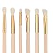 JACKY 12Pcs Cosmetic Eyebrow Eyeshadow Brush Makeup Brush Sets Kits Tools