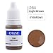 microblading pigments CHUSE permanent Makeup ink C284 Light Brown 10ml tattoo Cosmetics