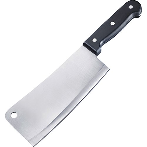 Westmark Hüchenbeil, Breite Klinge, Gesamtlänge: 30 cm, Rostfreier Edelstahl/Kunststoff, Schwarz/Silber, 13582280