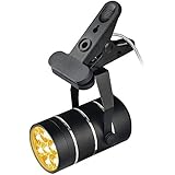 Aokey 9W Led Grow Light Full Spectrum Grow Lamp for Indoor Plants Adjustable Plant Light with 360°Flexible Clamp Base for Office,Home,Hydroponic Garden Greenhouse Organic Plant Lights Organizer