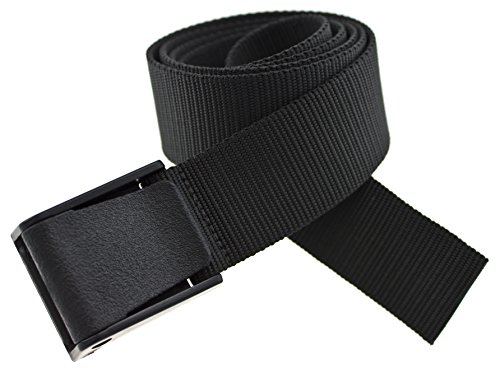 Thomas BatesTitan Military Style Nylon Web Belt Tactical Buckle Made in the USA