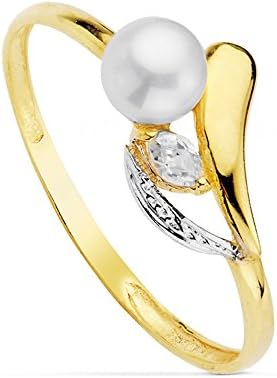 sortija Gold Bicolor Saray 18 ktes – 1st Communion Girl