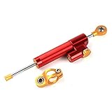 lenkungsdämpfer kawasaki zx9r ★ CNC-MATERIAL: CNC-Bearbeitung von hochwertigem Aluminium, oberflächeneloxiert, rostfrei, oxidationshemmend, langlebig. Ultrapräzises Schneiden, ultraleichte Konstruktion, gute Qualität