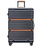 Nur bei dieser Kollektion: zusätzlicher Tragegriff auf der Unterseite, der Haupttragegriff wurde mit echtem Leder verziert. Robustes und qualitatives Material (Policarbon)