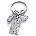 Price comparison product image gfjfd Thanksgiving Teacher'S Day Gift Ruler Apple Pencil Crayon Thanks Teacher Creative Keychain Keychain Keyring