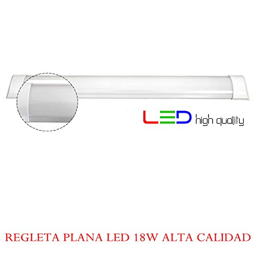 Preisvergleich Produktbild Steckdosenleiste LED Oberfläche 18 W 6000 K kaltweiß 60 cm