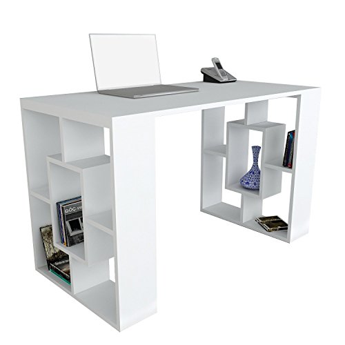 Alphamoebel 967 Schreibtisch, wei, 60 x 120 x 75 cm Alphamoebel 967 Schreibtisch, wei, 60 x 120 x 75 cm
