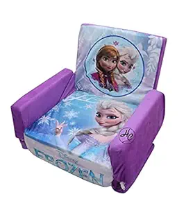 OMAJA HOME Kids Polyester Soft Toy Cindrella Baby Sofa Cum Bed Pack (0-2 Years)