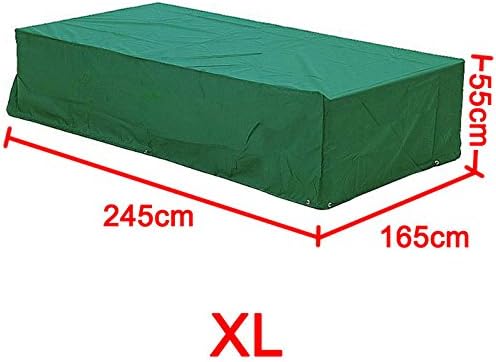 S/M/L/XL Rectangular Waterproof Patio Furniture Cover (XL)