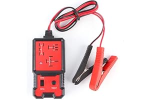 KIMISS Relay Tester Automotive, 12V Relè elettronico Tester Professionale Automotive Battery Checker Strumento diagnostico automatico