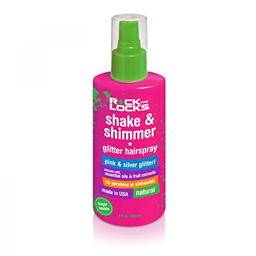 Rock The Locks Shake and Shimmer - Espray para el pelo con purpurina