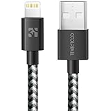 Coolreall-Cable Lightning Cargador iPhone[Apple MFi Certificado]1M-Nylon Cable para iPhone 7/SE 6s 6 Plus 5s 5c5, iPad Pro Air 2, iPad mini 4 3 2, iPod touch 5th gen / 6th gen / Nano 7th gen