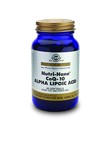 Preisvergleich Produktbild SOLGAR - NUTRI + NANO COQ-10 LI ALF ACID