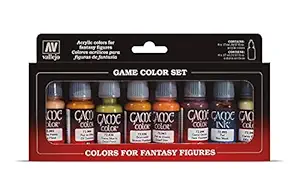 Vallejo Skin Tones Paint Set (8 Color) Paint