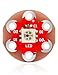 Produktbild HEZHENGFENG KEYES LilyPad Wearable WS2812 RGB-Module (rot) Elektronikmodul