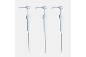 AVERN CLEANING SUPPLIES Dispensador de bomba de 5 litros de 20 ml (paquete de 3) bomba Pelican de 38 mm para limpiar líquidos, jabón de manos, champú, aceite, lavado y salsas