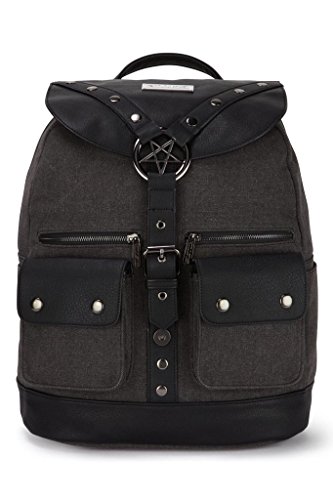 Preisvergleich Produktbild Killstar Rucksack - Ritual Ring Canvas Backpack