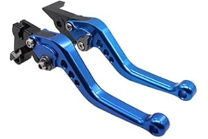 FXCNC Moto réglable Leviers d'embrayage frein pour YFM700 Raptor 700 R 2008-2019, YFZ450 YFZ450R 2008-2018, YFM250 Raptor 2008-2010