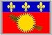 Produktbild GUADELOUPE FLAGGE KÜHLSCHRANKMAGNET REFRIGERATOR MAGNET