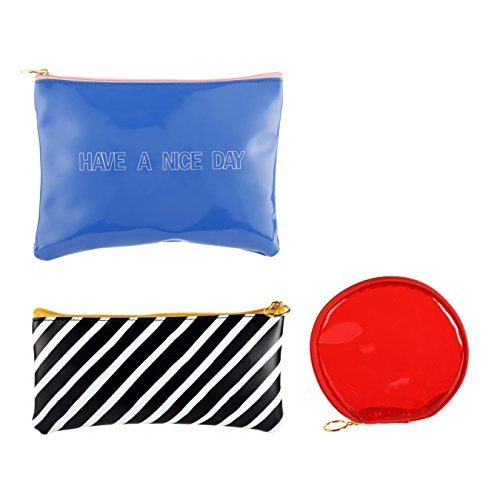 Preisvergleich Produktbild Kikkerland Pouches Set of 3 (BB03)