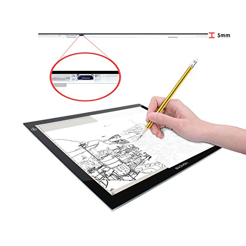 GAOMON GB4 Leuchttisch für Zeichnen und Abpausen - 5