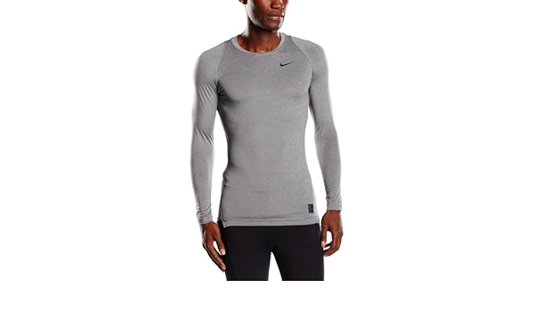 nike grey compression shirt