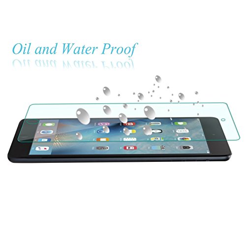 ELTD iPad 9.7 2017 Displayschutz, Glas Folie Schutzfolie Glas Panzerfolie Displayschutzfolie für APPLE iPad 9.7 2017 Klar Anti-Kratz Screen Protector Displayschutz – 9H Hardness aus - 5