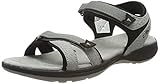 Schuhspitze: offen, rund CMP - F.lli Campagnolo Damen Adib Riemchensandalen, Grau (Stone-Nero 77uc), 40 EU