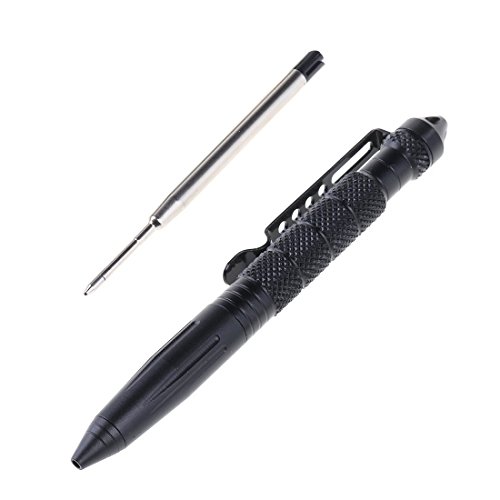 Venoka Tactical Defense Pen Selbstverteidigung Tool tragbares Werkzeug Selbstverteidigung, Schwarz - 5
