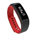Produktbild Tonsee Fitness Tracker Wasserdicht Armband für iPhone Android Handy Mit Pulsmesser Fitness Tracker Aktivitätstracker Pulsuhren Schrittzähler Smartwatch Bluetooth Unisex Mode Sport Armband (Schwarz)