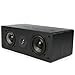 Micca MB42-C Center Channel Speaker with Dual 4-Inch Carbon Fiber Woofer and Silk Dome Tweeter, Black RS.9799.00