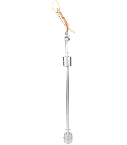 Interrupteur Flottant Niveau Eau - Acier Inoxydable - Capteur Pour Aquarium, Pompe - L=200mm