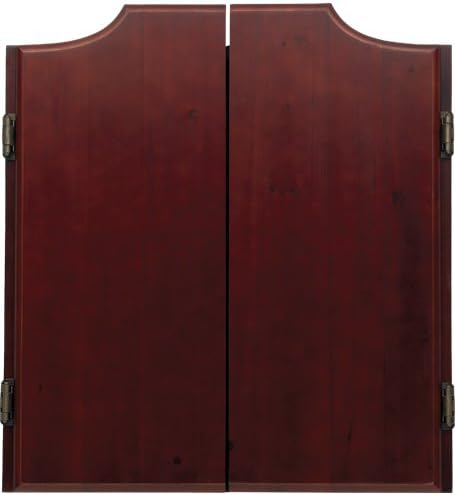 Outlaw Dart Board Cabinet, Engineered Wood, Brown