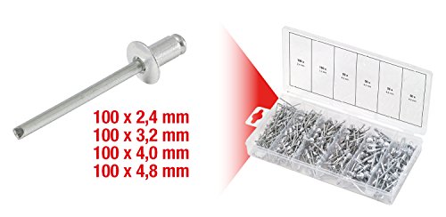 KS Tools Sortiment Blindnieten, 400-teilig 970.0150 - 2