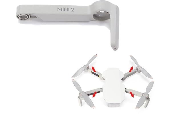 zalati Coque de bras sans moteur Couverture de bras de rechange Accessoires Pièces de réparation Compatible avec DJI Mavic Mini 2 / Mini SE - Avant Gauche